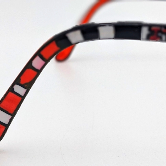 💔 RONIT FURST grc7q-s4 Size: 50/18/140 Hand Painted Eyeglasses *Unique Temple*❤ - Picture 5 of 17